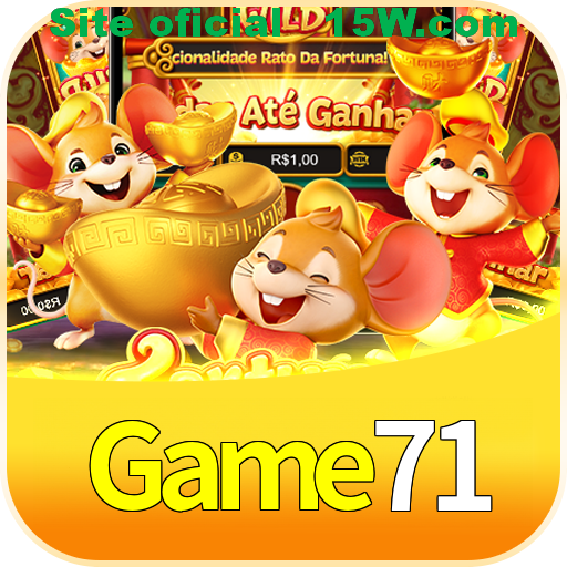 Imagem promocional da Game71 mostrando a plataforma e suas vantagens